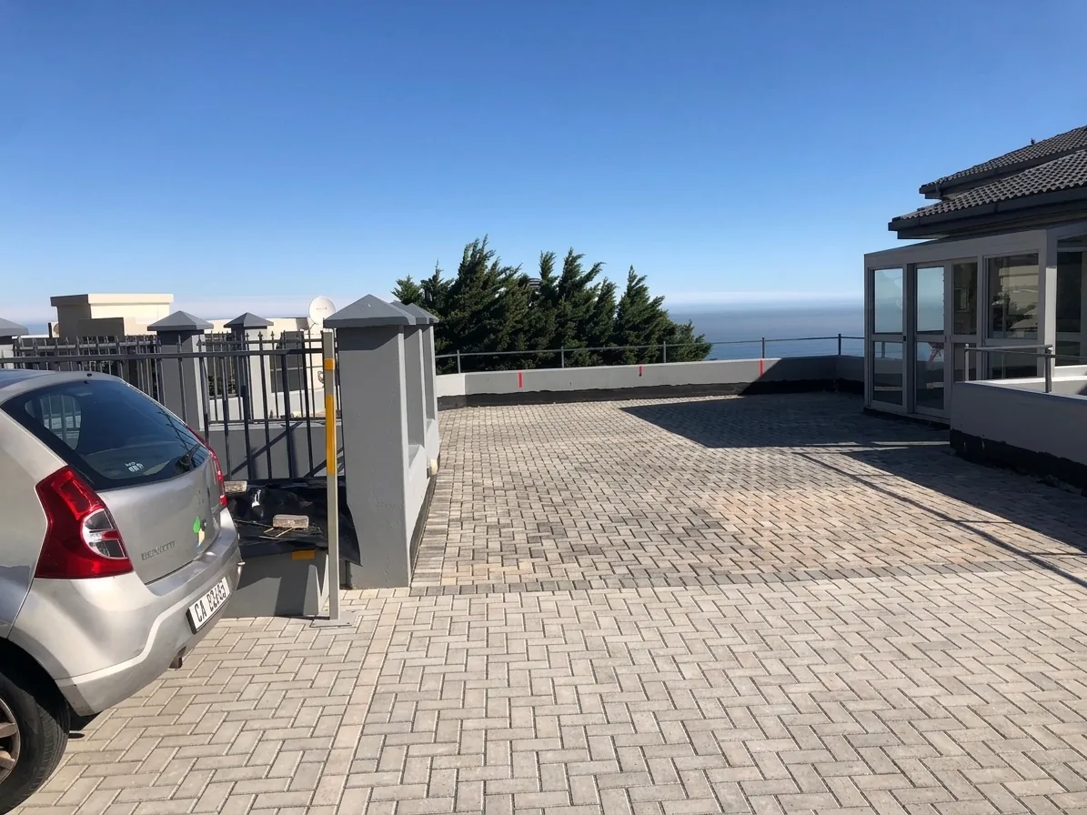 Finished parking deck surface in Camps Bay after waterproofing