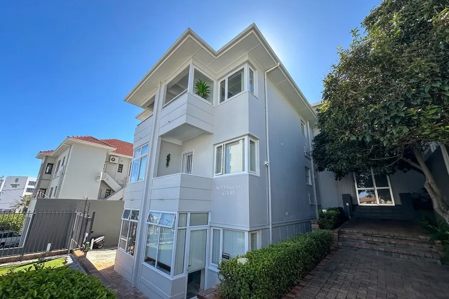 Nottingham Court residential complex in Bantry Bay after a full exterior restoration and repaint